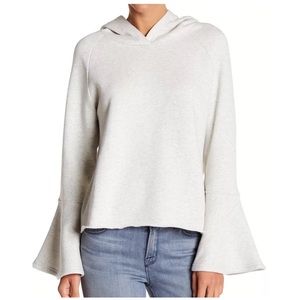 MELROSE & MARKET BELL SLEEVE HOODED SWEATSHIRT